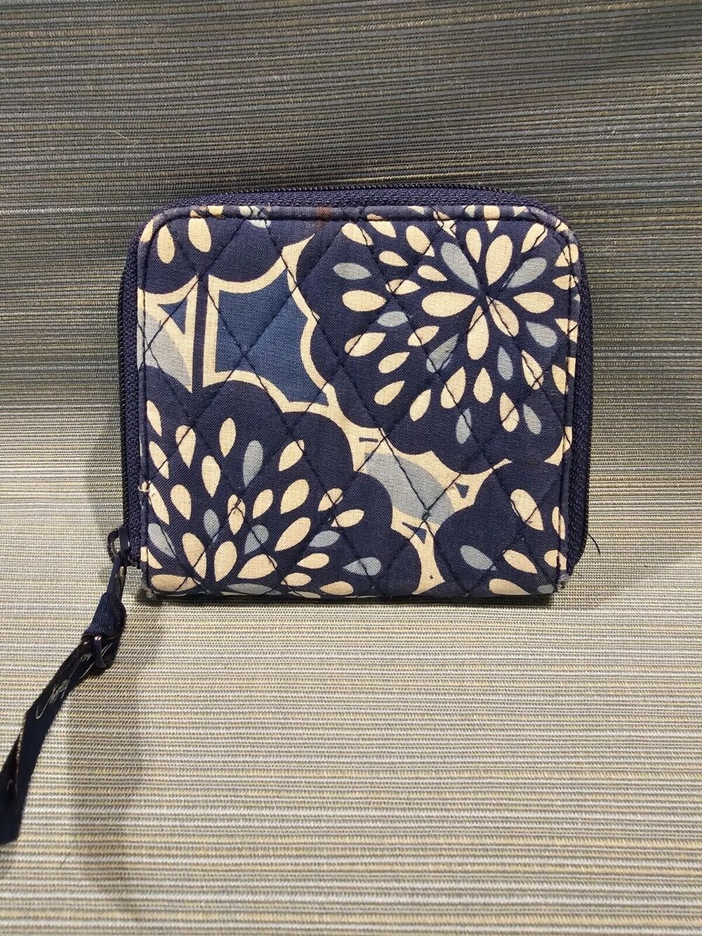 Vera Bradley Zip Around Wallet “Petal Splash” EUC
